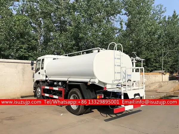 4x2 ISUZU FTR 12cbm water truck company