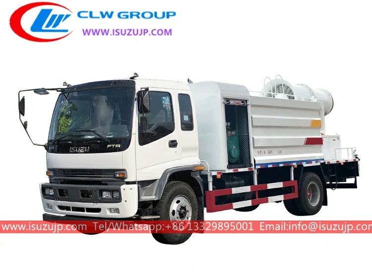 ISUZU FTR 12000liters disinfection spray truck and sanitizing car for sale in Philippines
