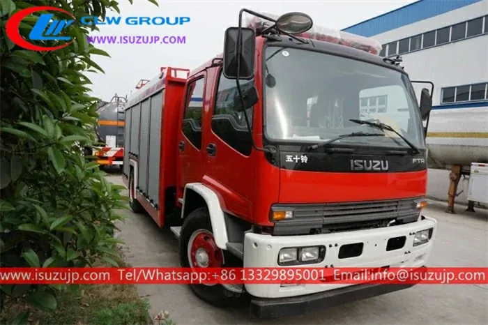ISUZU FTR 6t fire engine vehicle Saudi Arabia