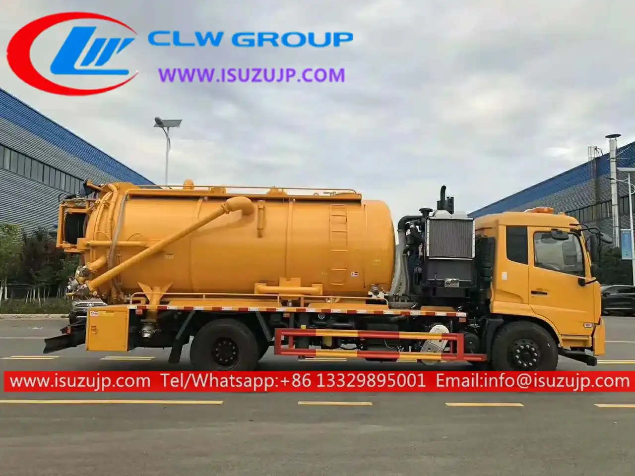ISUZU FVR 10000L high pressure water jet truck