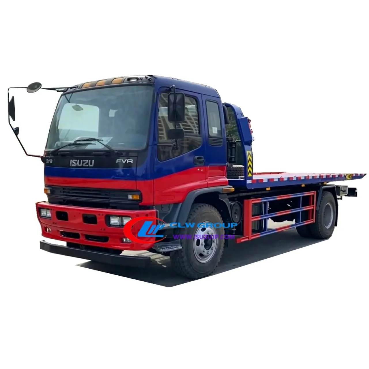 ISUZU FVR 8t 10 ton road emergency flatbed tow wrecker rescue vehicle