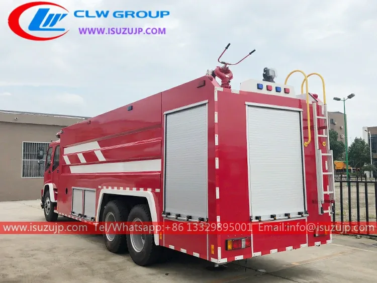 ISUZU FVZ fire truck tanker for sale Turkey