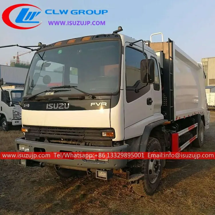 ISUZU GIGA 10T to 12 ton dustbin truck