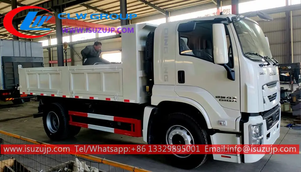 ISUZU GIGA 12m3 side 3 way dump tipper truck for sale the Philippines