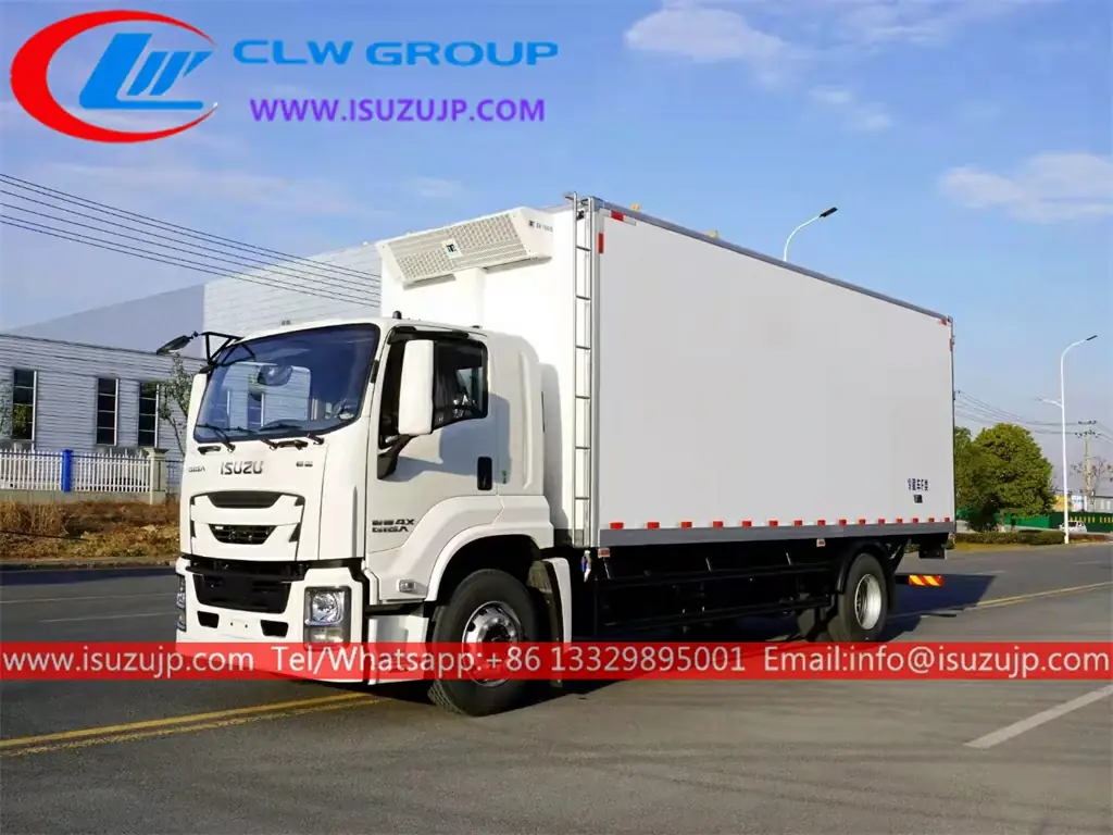 ISUZU GIGA 6.8meters freezer van truck