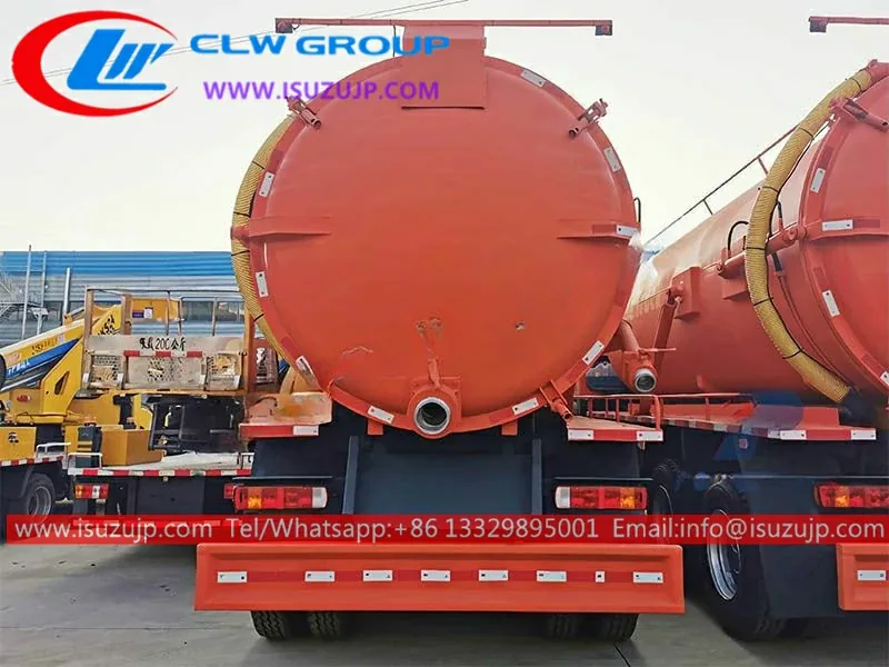 ISUZU GIGA 20m3 pressure vacuum truck for sale