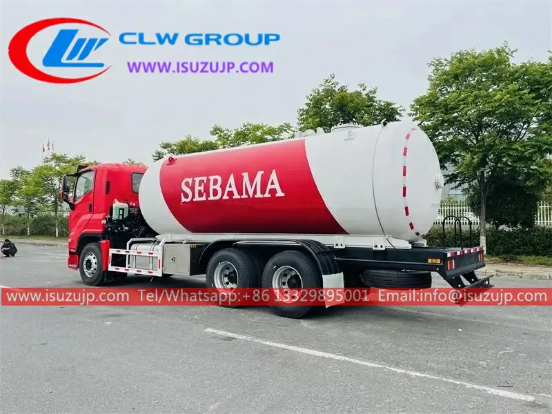 ISUZU GIGA 25000liters lpg road tanker