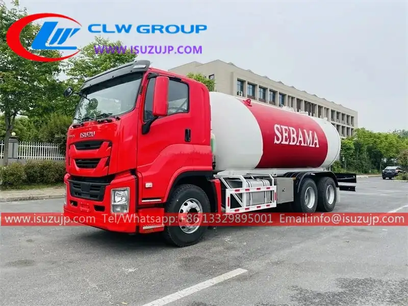 ISUZU GIGA 25000liters lpg gas carrier