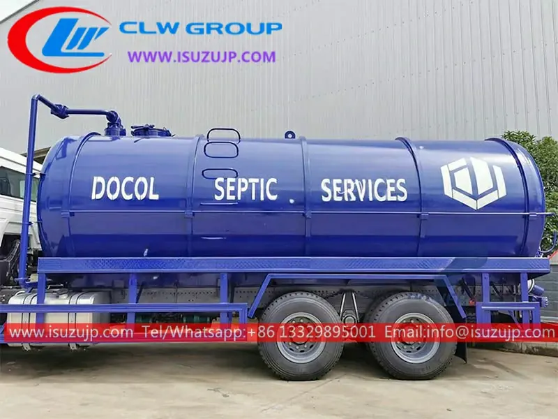ISUZU GIGA 460HP 20t sewage trucks for sale