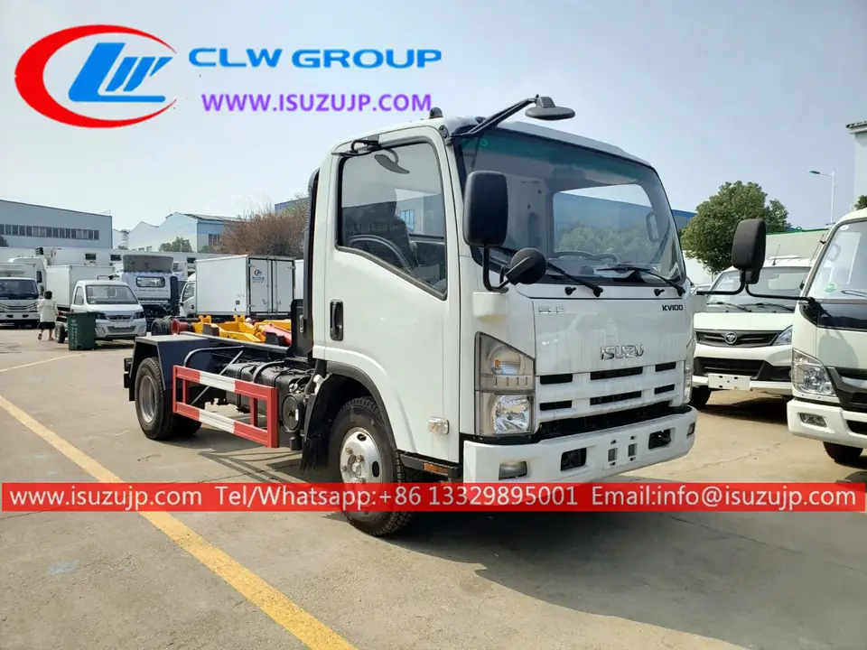 ISUZU 5cbm hooklift truck for sale