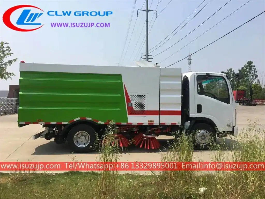 ISUZU park road cleaning sweeper Saint Kitts and Nevis