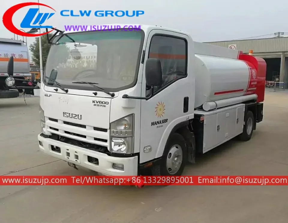 ISUZU KV600 small fuel delivery trucks for sale