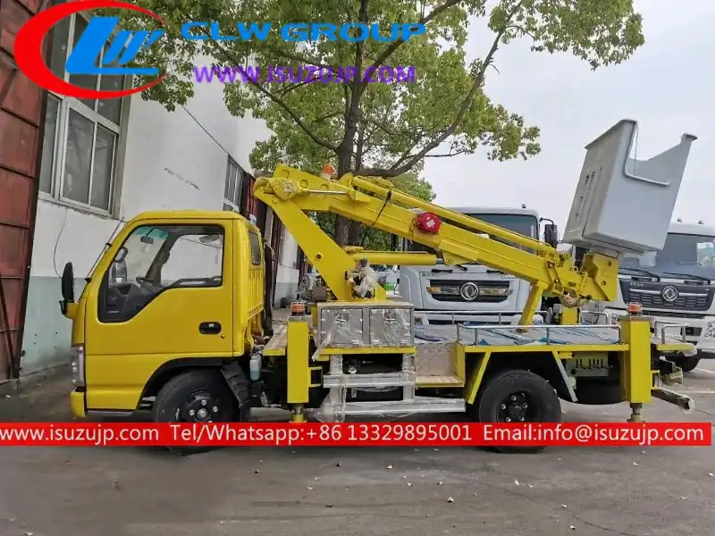ISUZU NHR 16m boom lift truck mounted