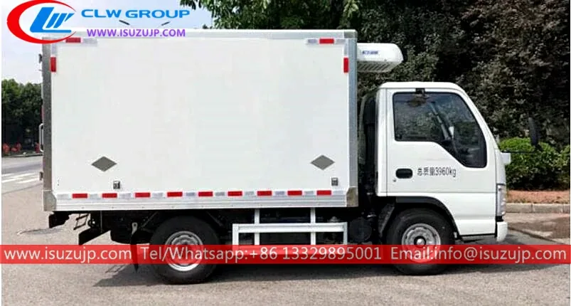 ISUZU NHR 2mt temperature controller refrigerated truck