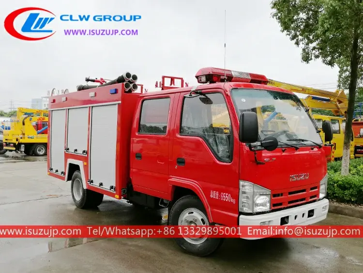 ISUZU 2t fire pump truck Cambodia