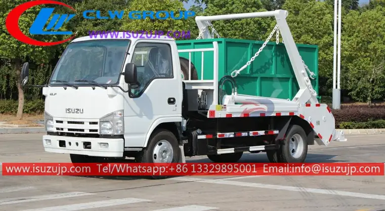 ISUZU NHR 3 ton skip loading dumpers