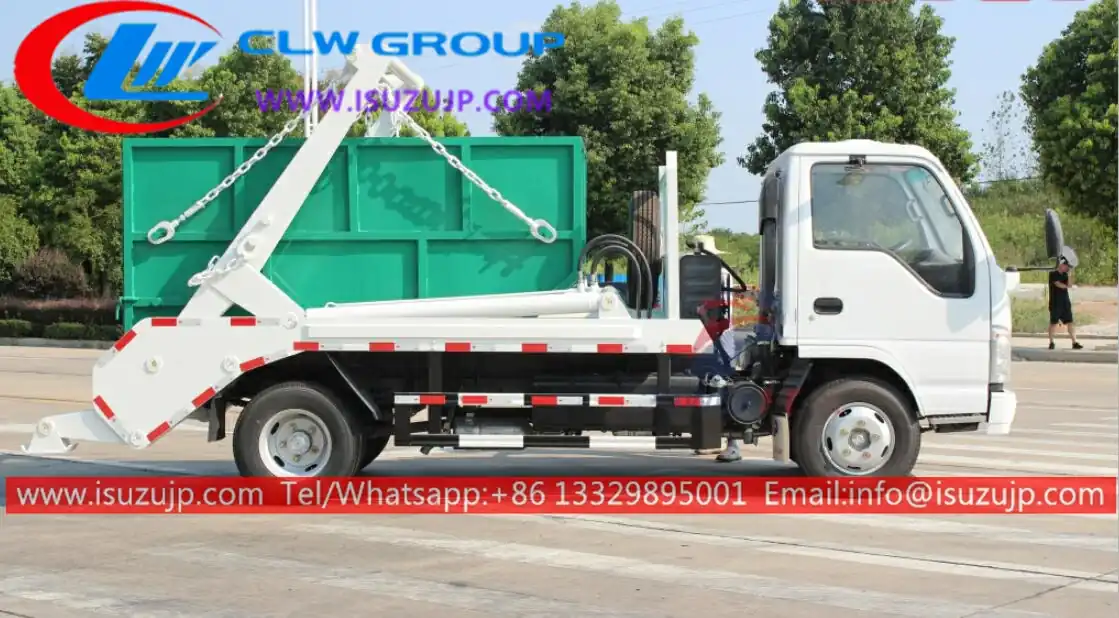 ISUZU NHR 3 ton skip loader trucks for sale