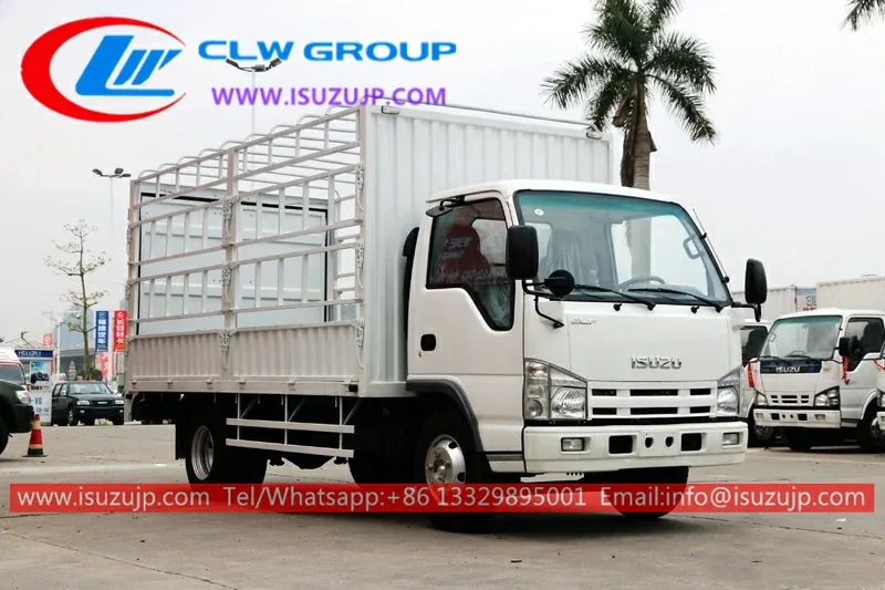 Isuzu NJR 3 ton stake bed truck for sale