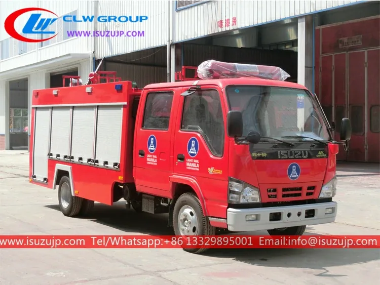 ISUZU 3000 liters fire engine truck Philippines