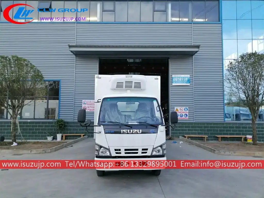 ISUZU 5mt medicine transport refrigerated truck
