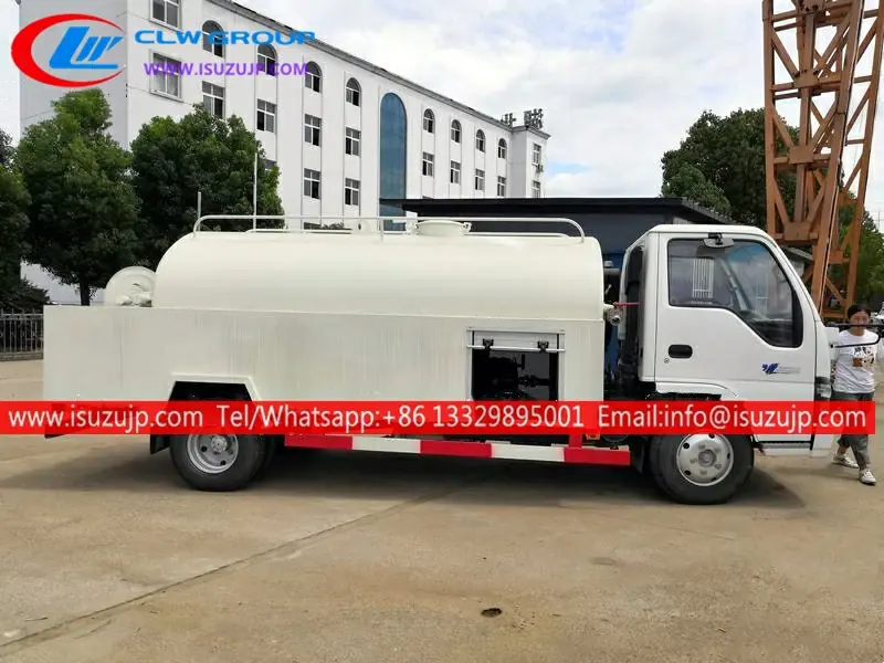 ISUZU 5 ton water jet truck