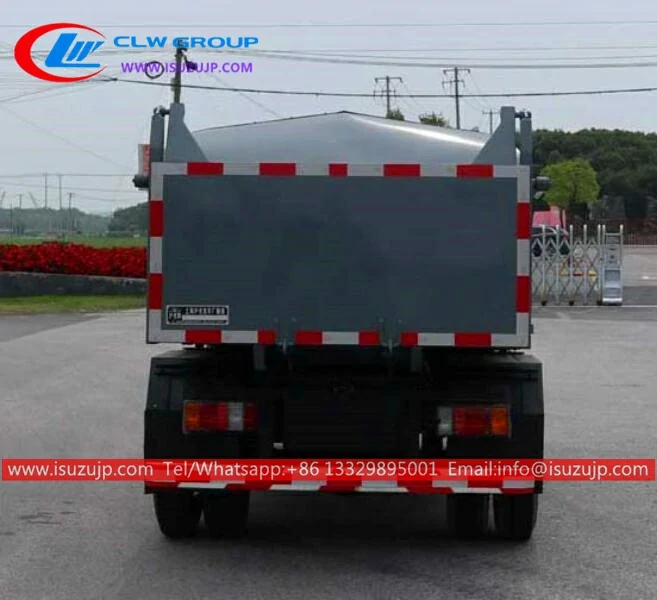ISUZU 5m3 roll off hook lift garbage dump truck Botswana
