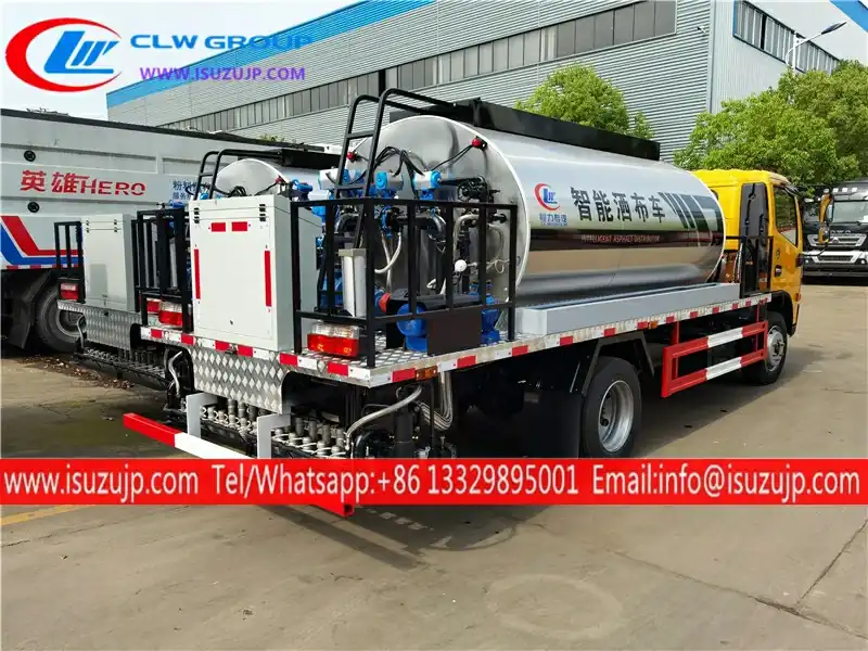 ISUZU NKR 5t asphalt distributor for sale