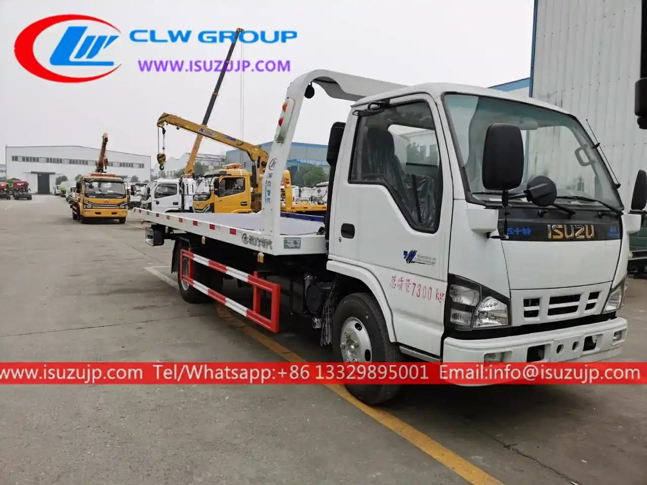 ISUZU 4 tonne car recovery truck