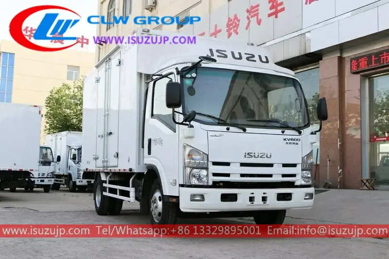 ISUZU NLR 5.2M dry van truck