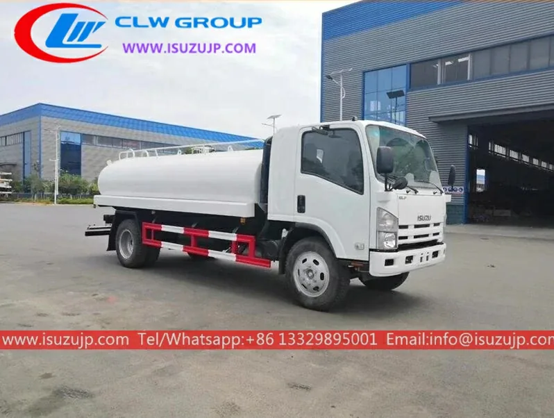 ISUZU 10000L milk transport truck