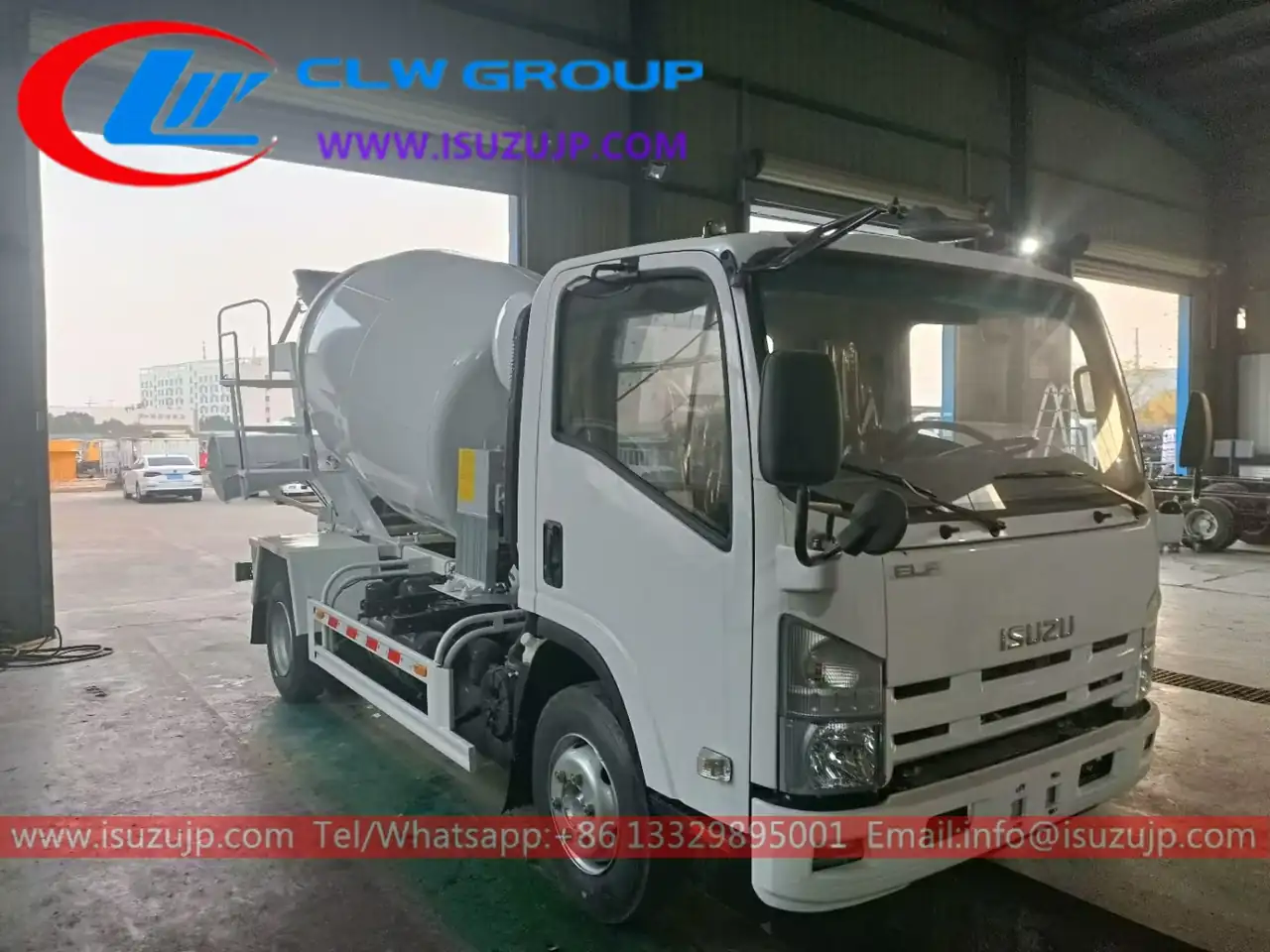 ISUZU NPR 3 5cbm small ready volumetric concrete truck Philippines