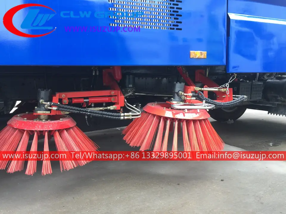 ISUZU NPR 8cbm road sweeper truck for sale