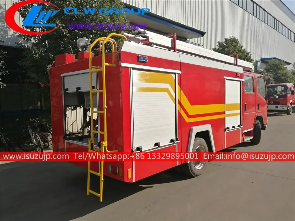 ISUZU NQR 5000kg off road fire truck