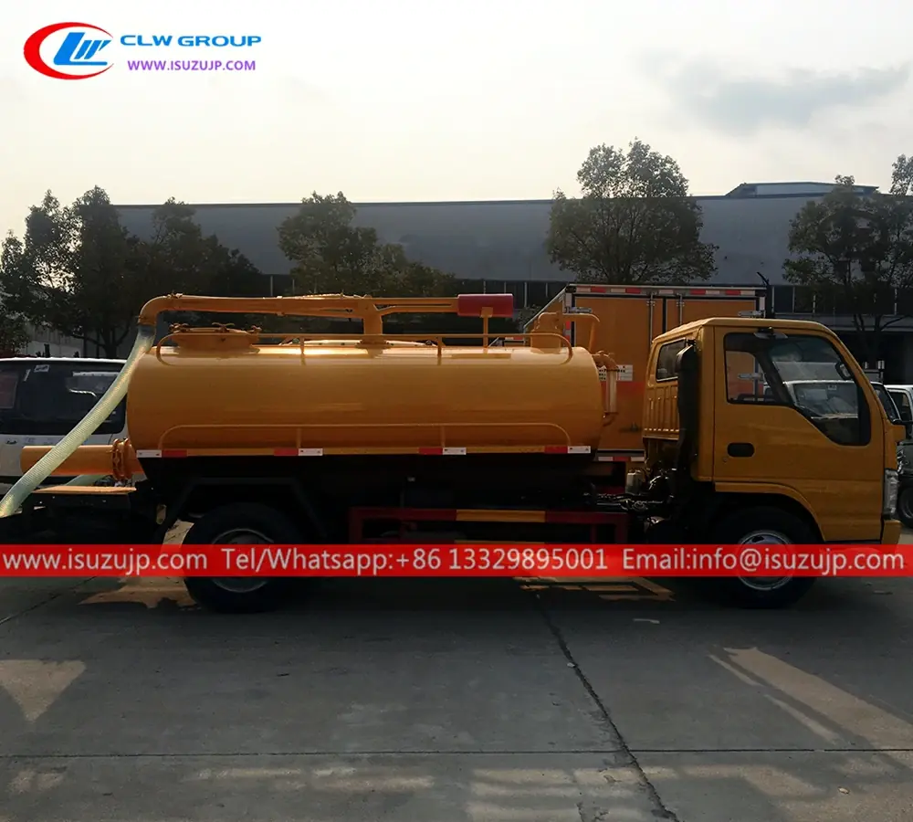 ISUZU 5m3 toilet waste trucks