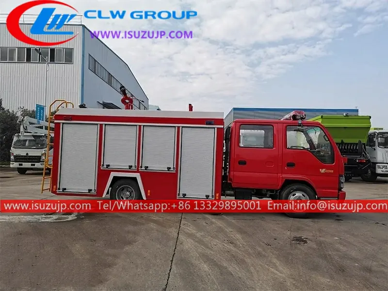 ISUZU small fire fighter truck