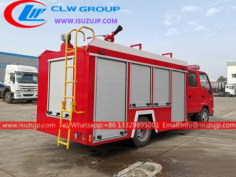ISUZU small tanker fire truck