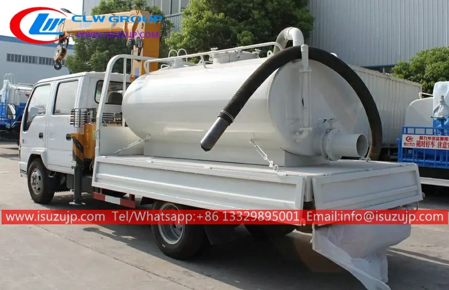 ISUZU 2 tonne mini lifting crane
