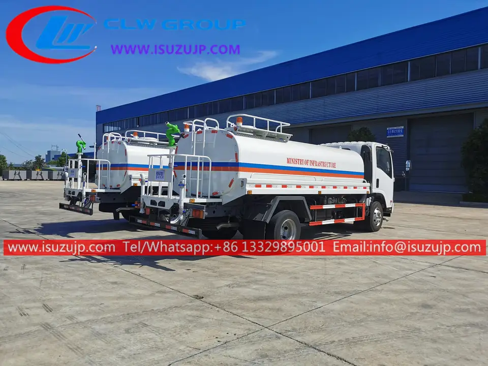 Japan Isuzu 10000liters water delivery tanker for sale Ghana