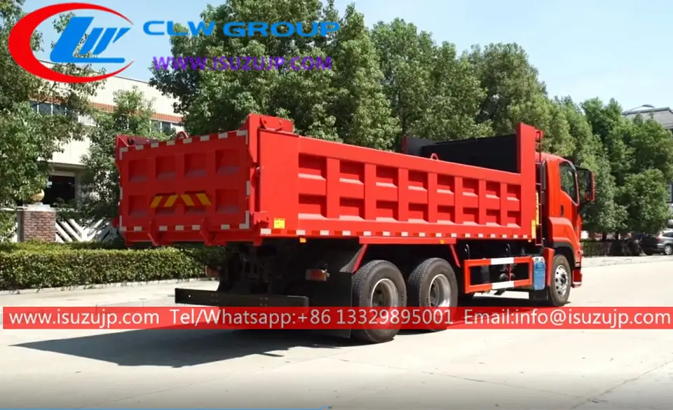 Japan Isuzu dumper truck 10 wheeler price