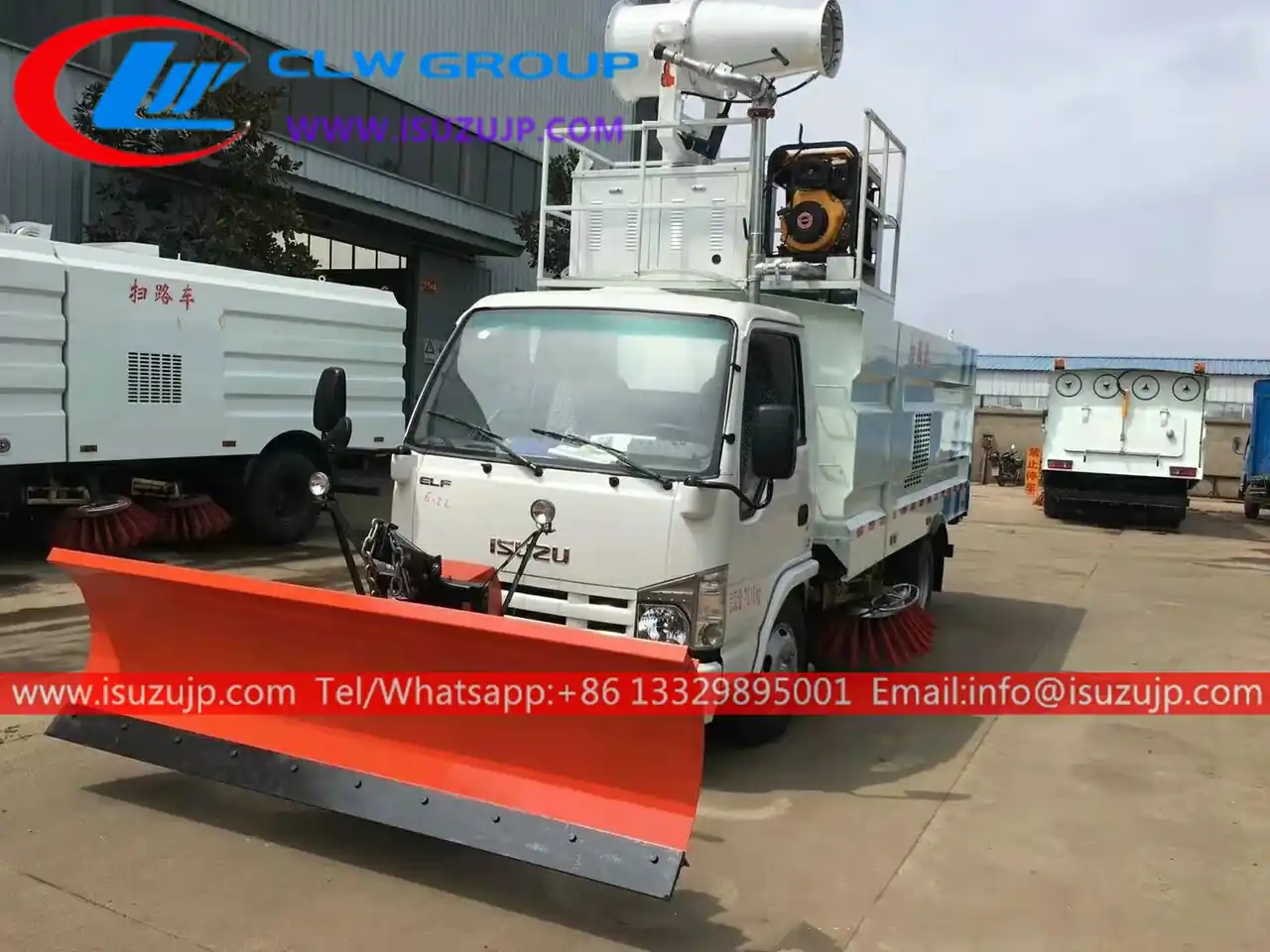 Japan Isuzu street sweeper machine for sale