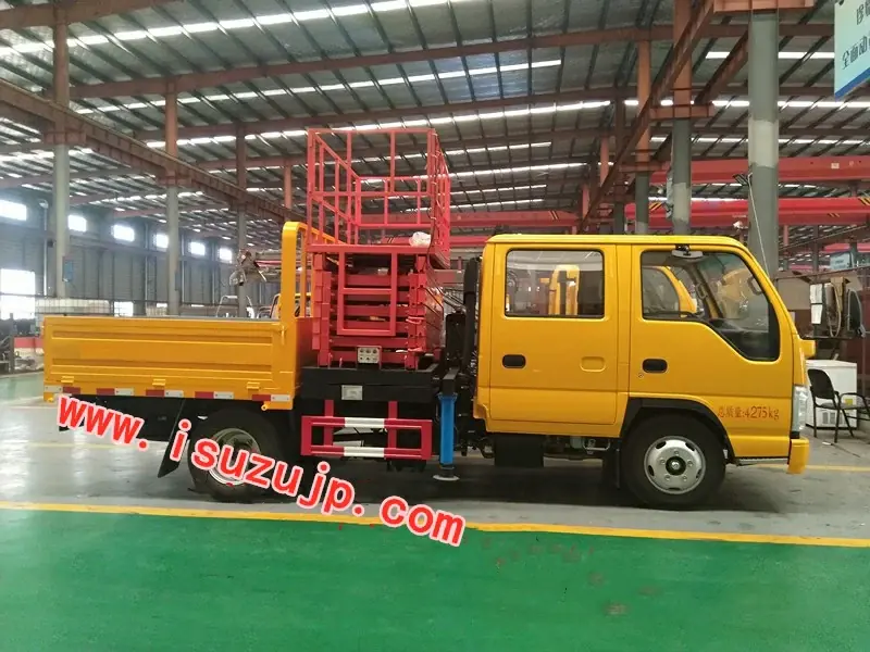 Isuzu 10meters platform lift truck