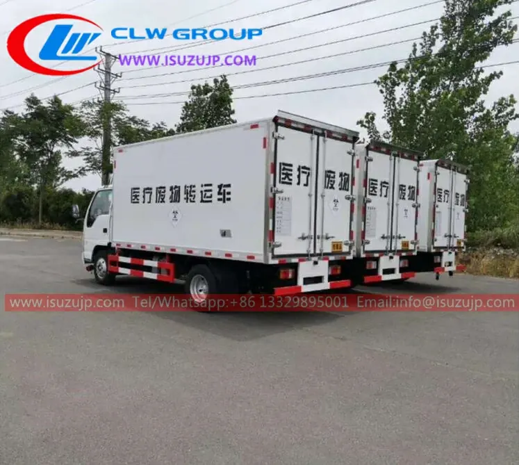Isuzu ELF Medical waste transfer vehicle