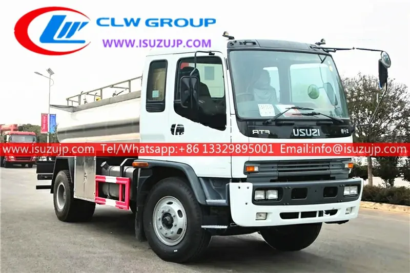Isuzu FTR 12000liters fresh milk truck
