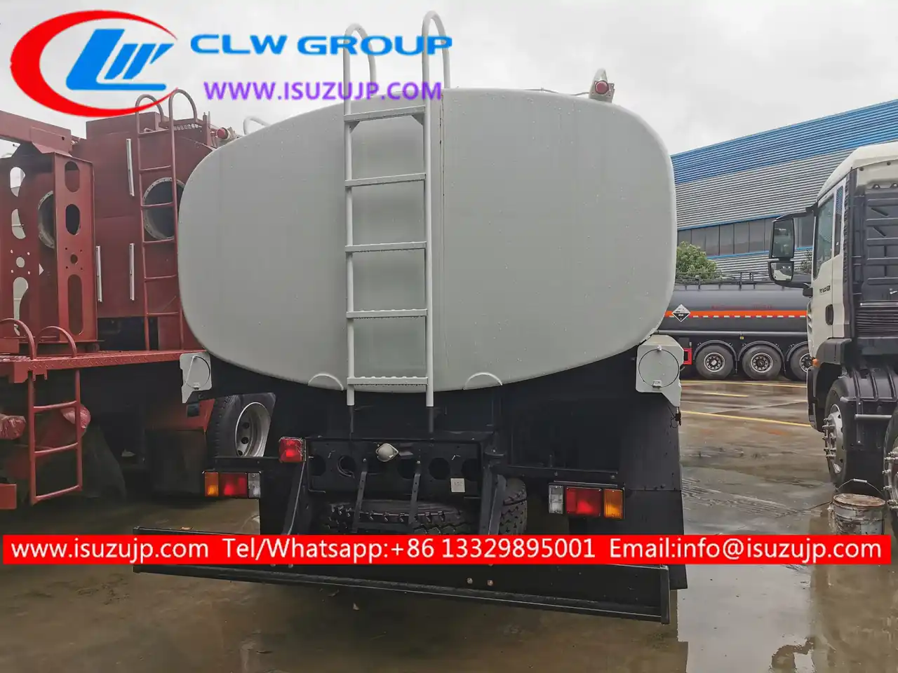 Isuzu FTR 4X4 Off Road water supply truck