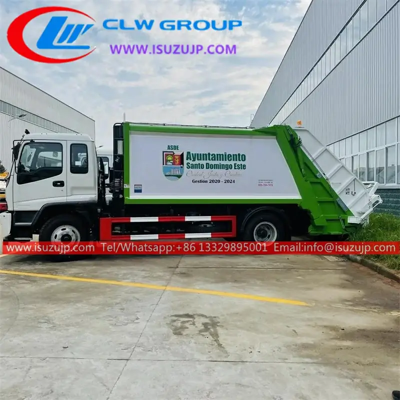 ISUZU FTR garbage truck for sale