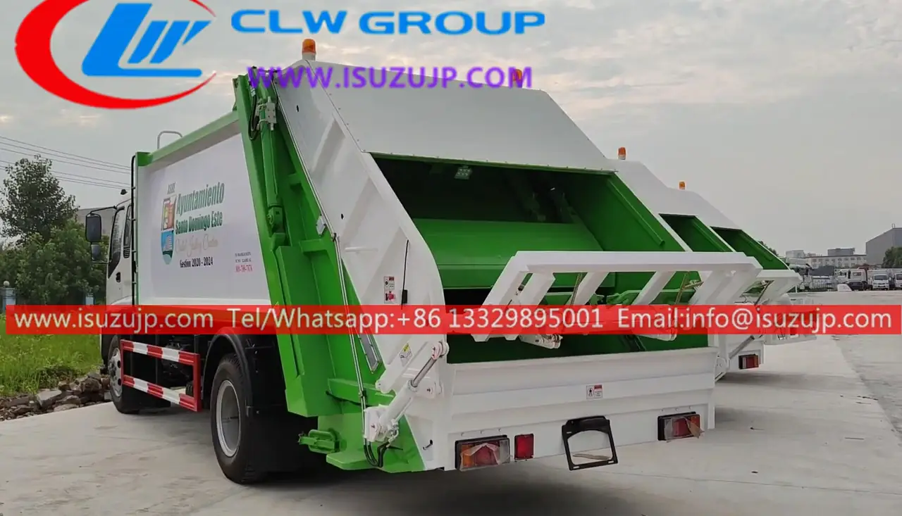 ISUZU FTR waste management garbage truck