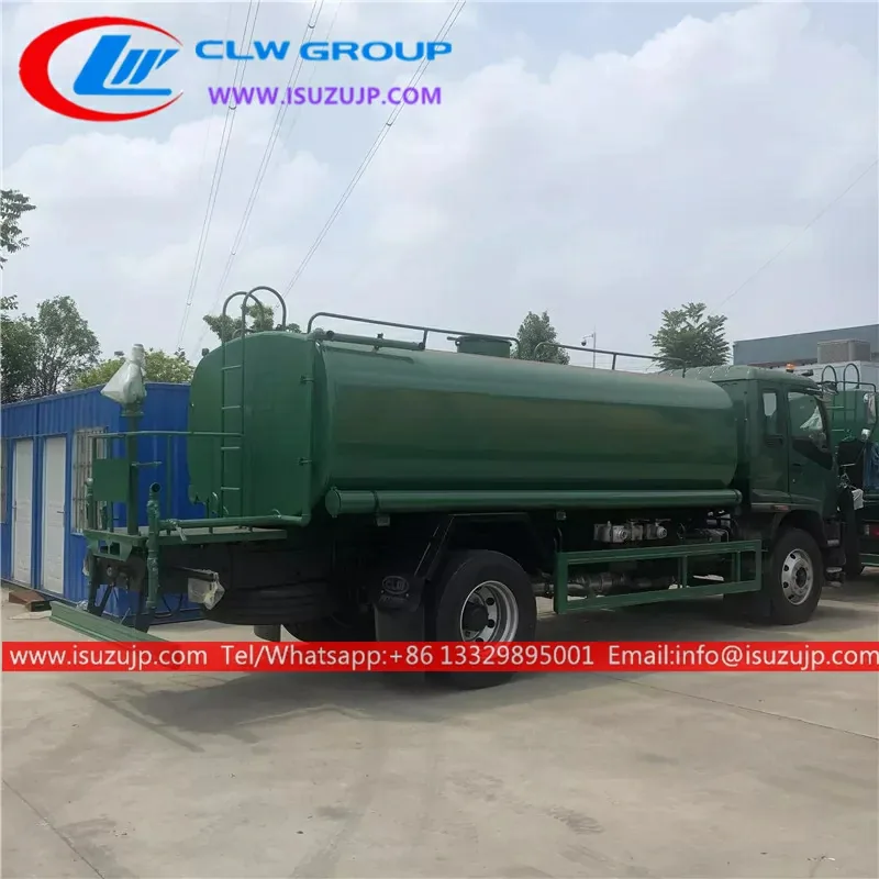 ISUZU FVR 12m3 water delivery truck