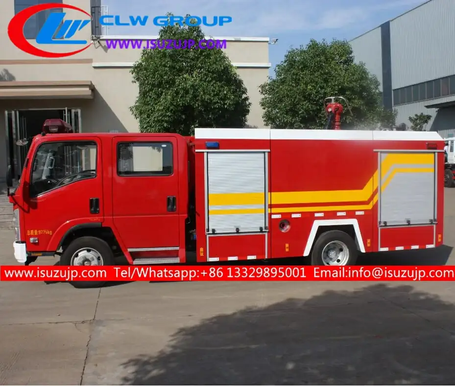 New ISUZU NQR firefighter truck