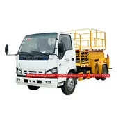 ISUZU 12m scissor lift platform truck for sale Mongolia
