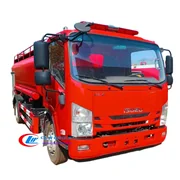 ISUZU 4k Engine 5 ton water tender fire truck